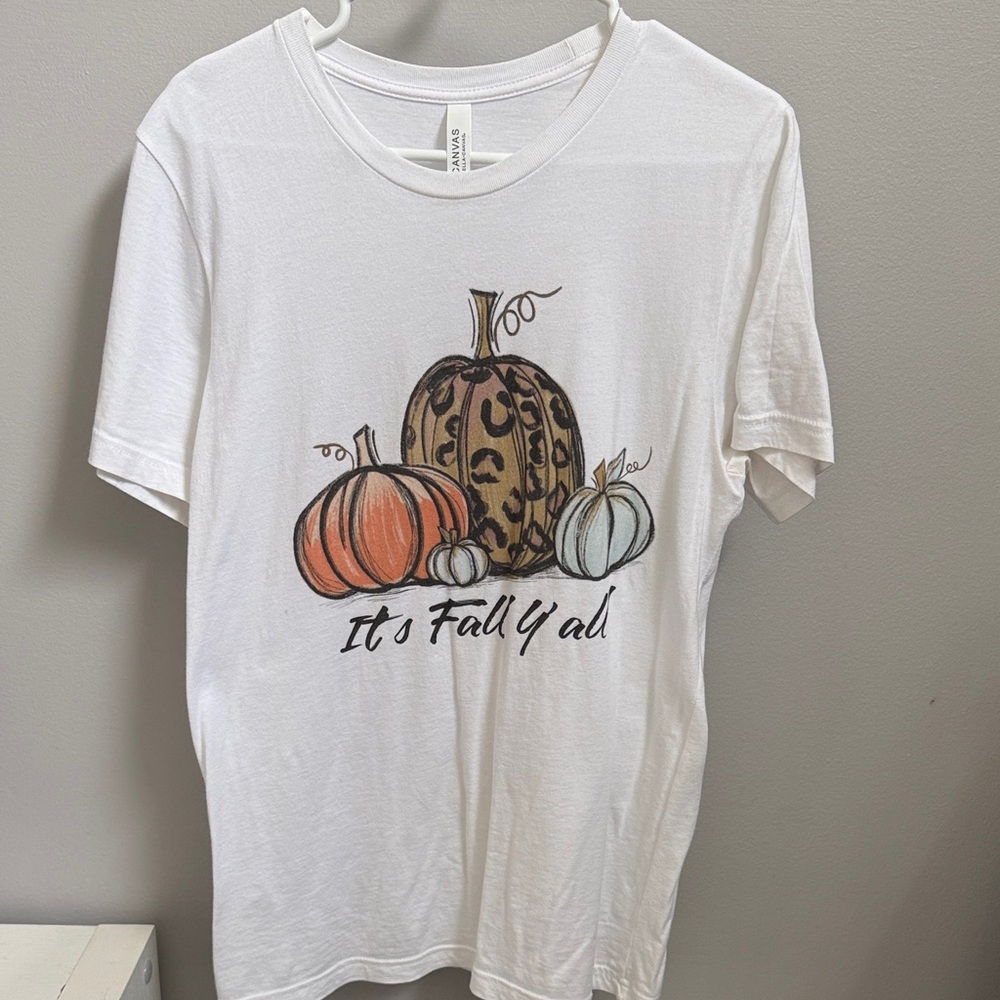 It’s Fall Y’all White Crewneck T-Shirt